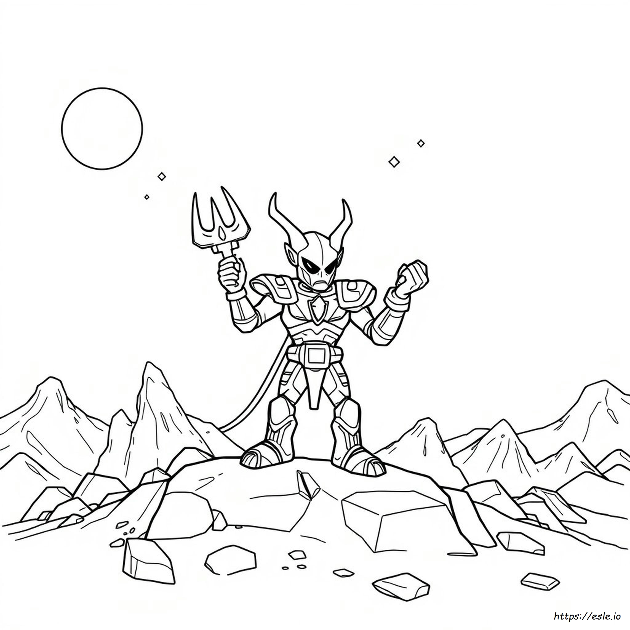 Zurg Coloring Page
