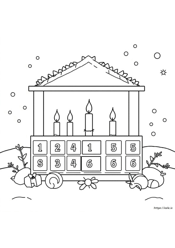 Adventti Värityskuvat