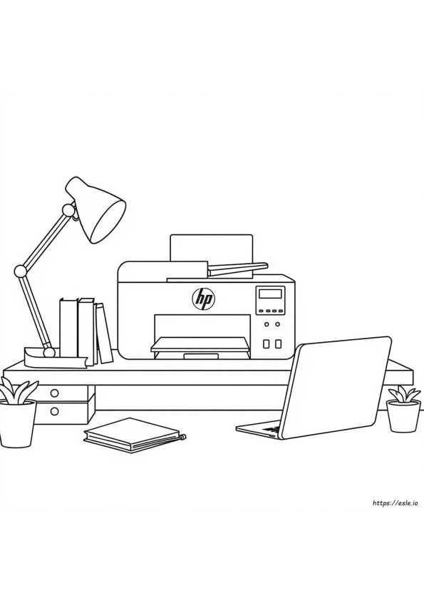 Hp Printer Gambar Mewarnai