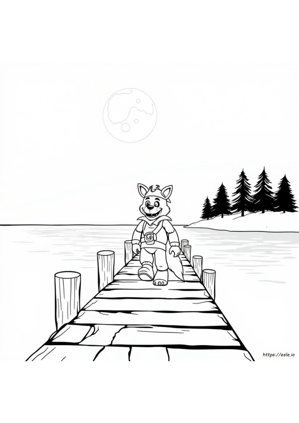 Freddy Fazbear Boyama Resimleri