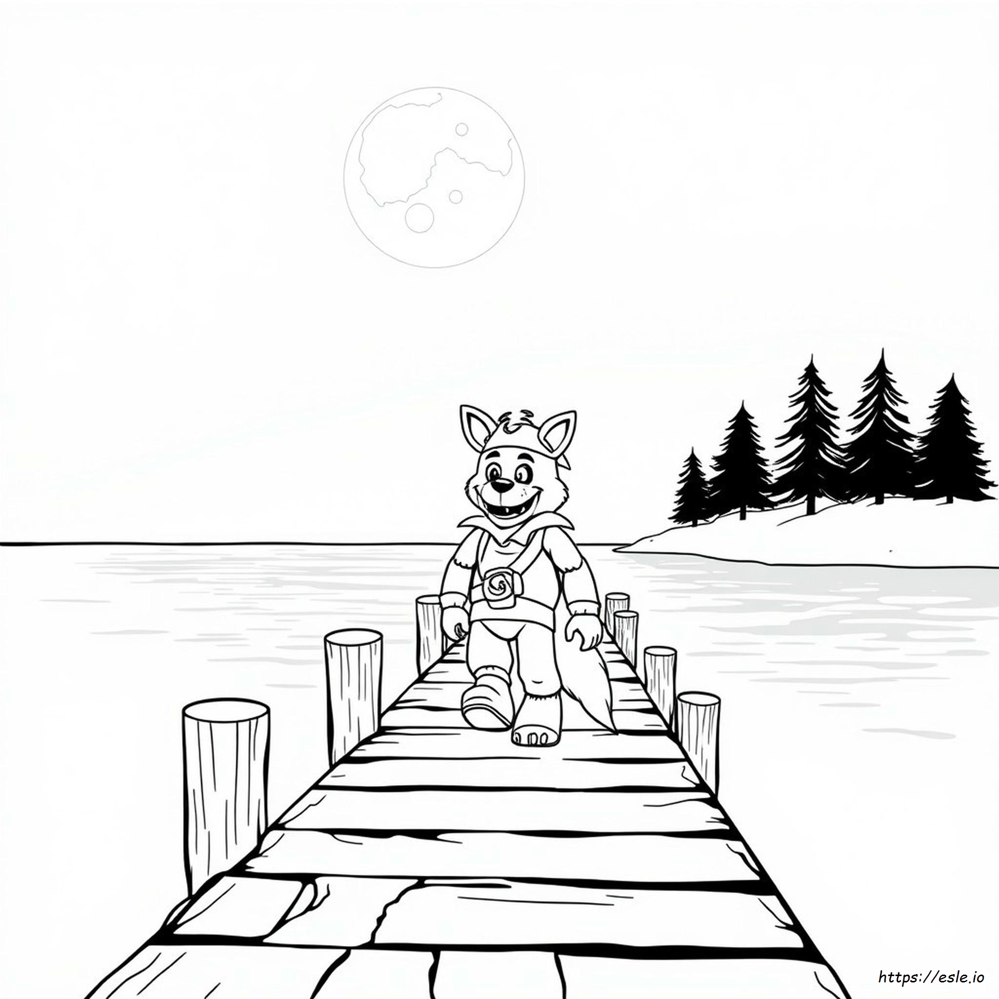 Freddy Fazbear Coloring Pictures