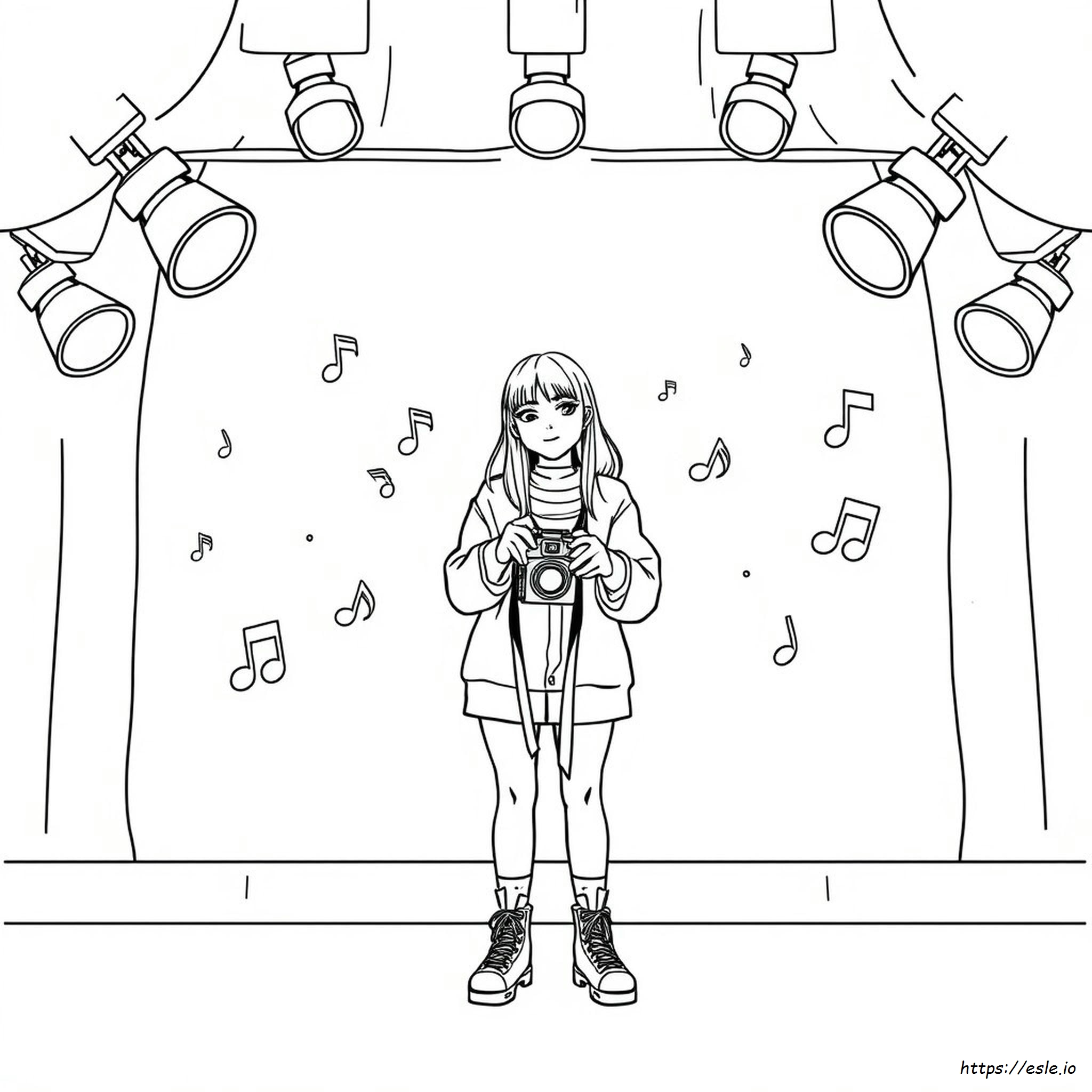 Disegni Da Colorare Di Billie Eilish