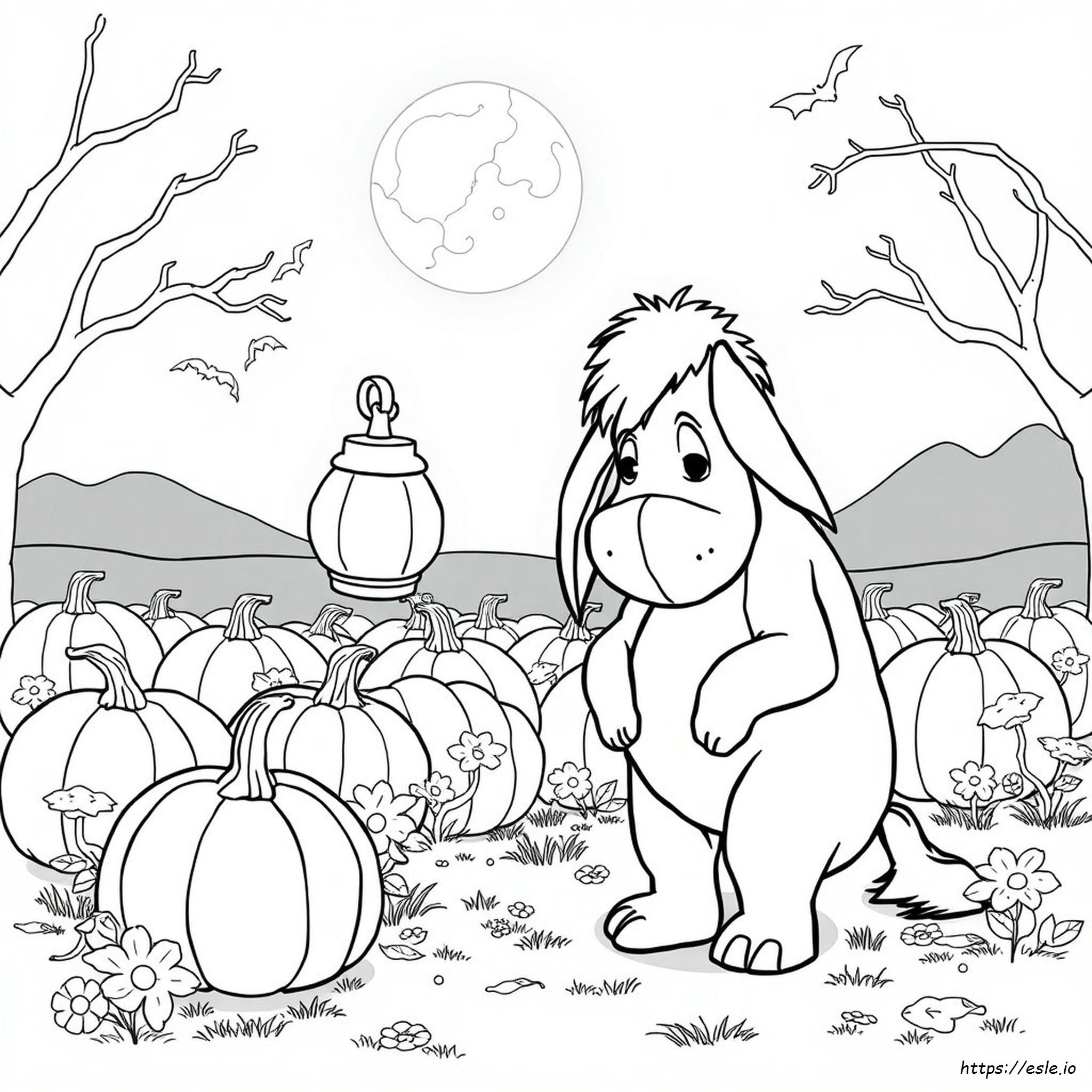 Eeyore Halloween Disegni Da Colorare
