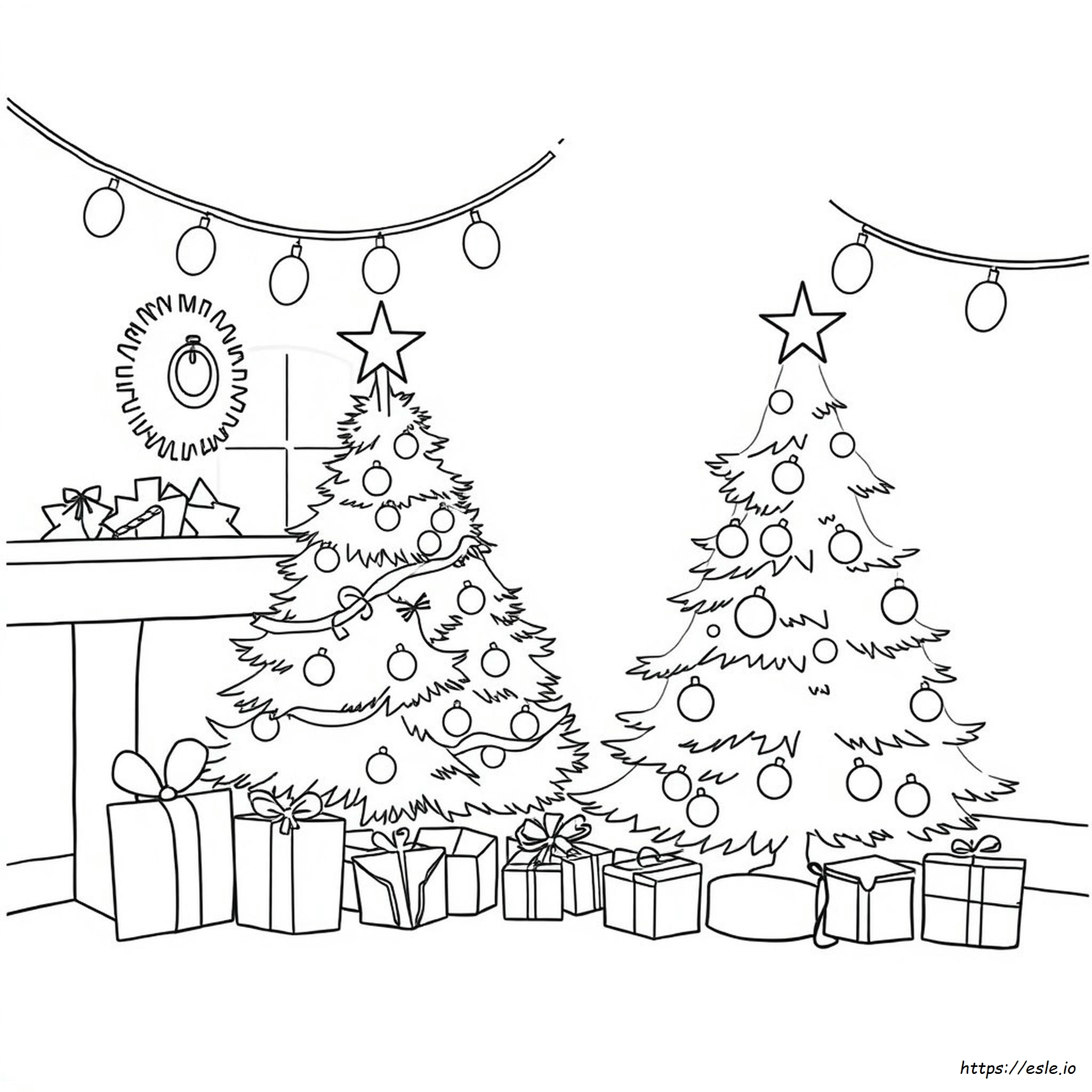 Navidad Para Colorear Para Adultos