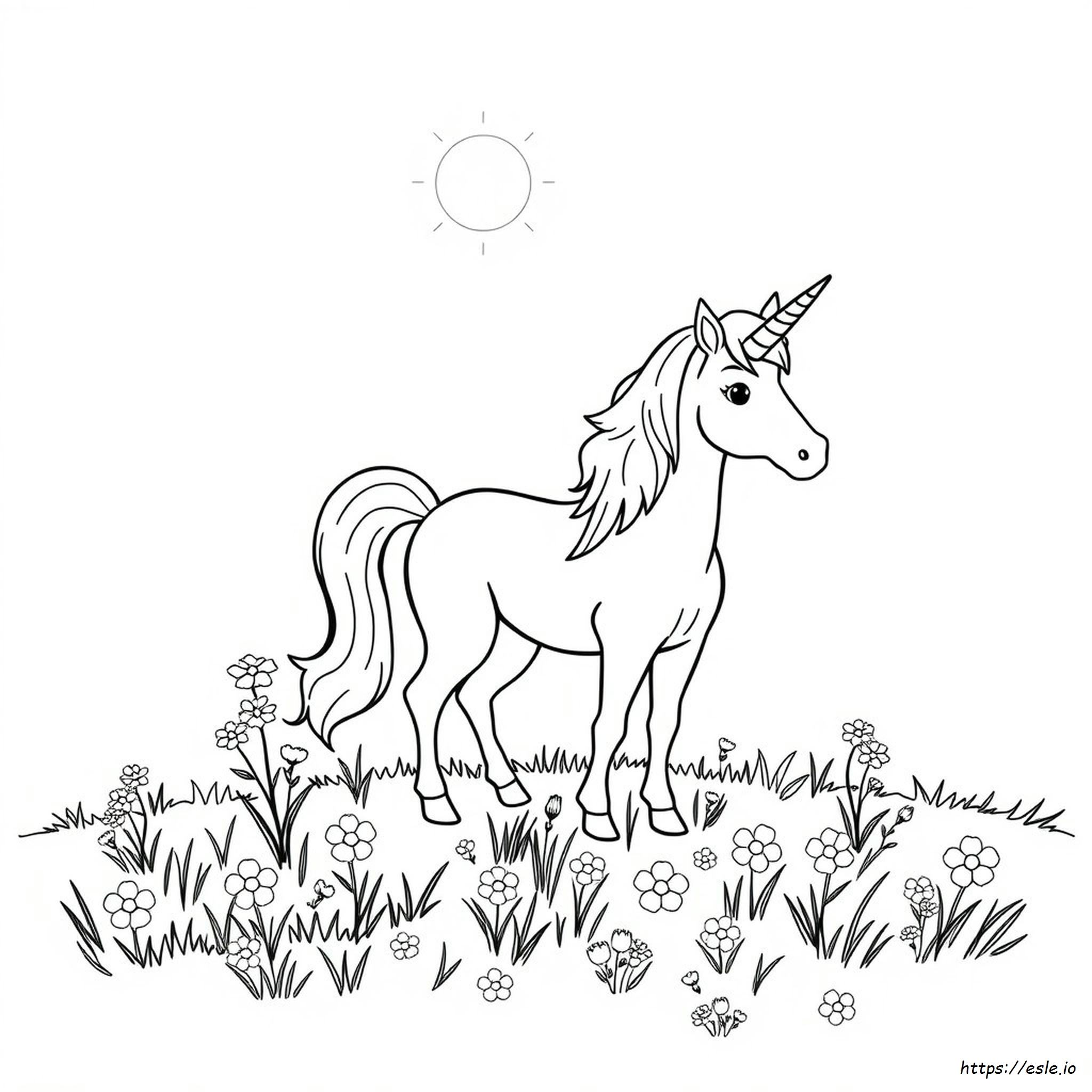 Imágenes De Unicornios Para Colorear Gratis