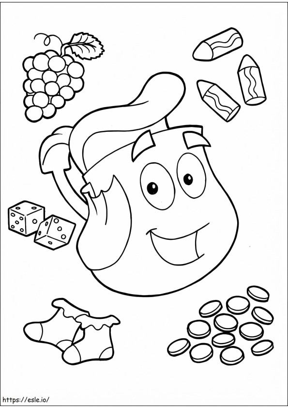 Rescue Pack coloring page