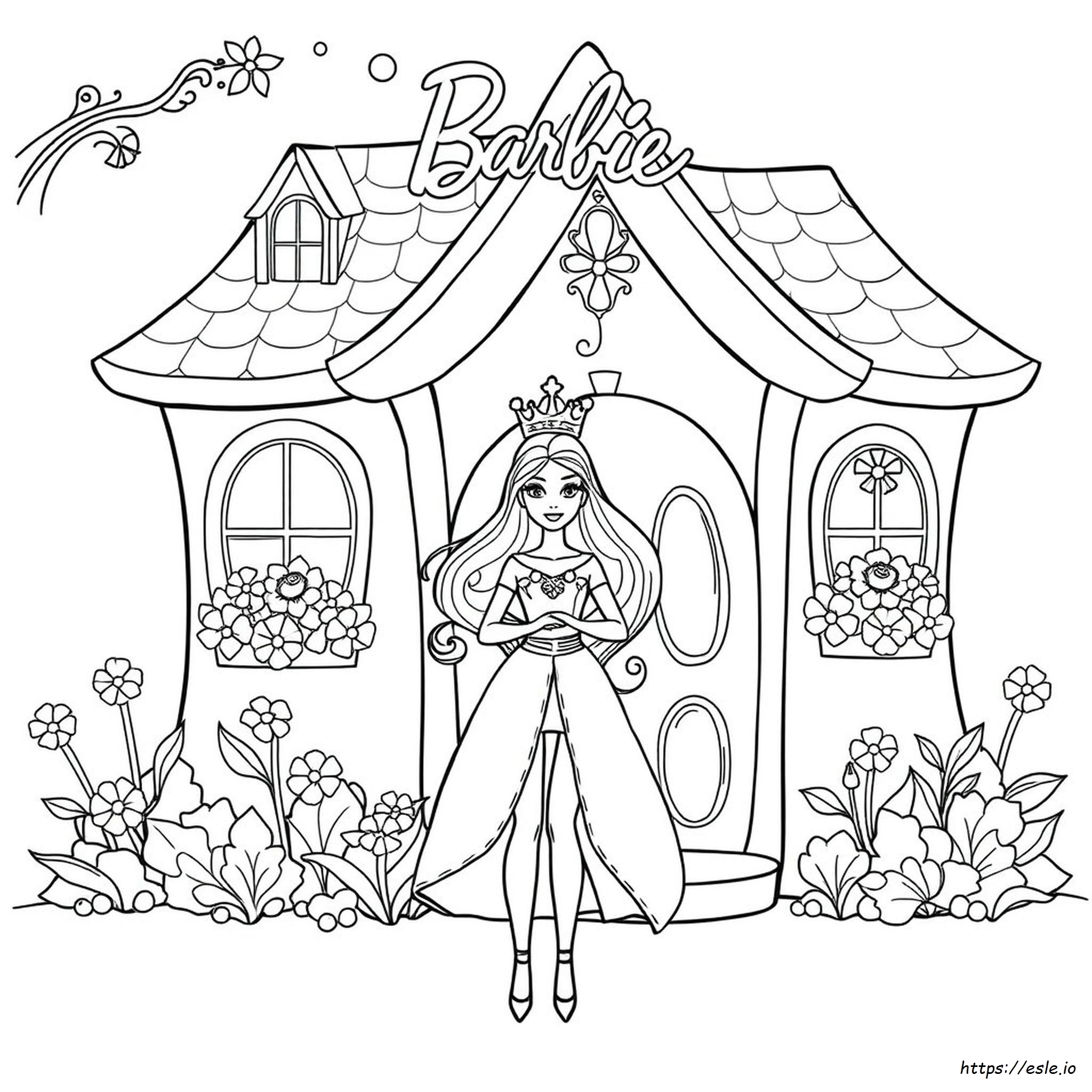 Barbie A Touch Of Magic Coloring Pages