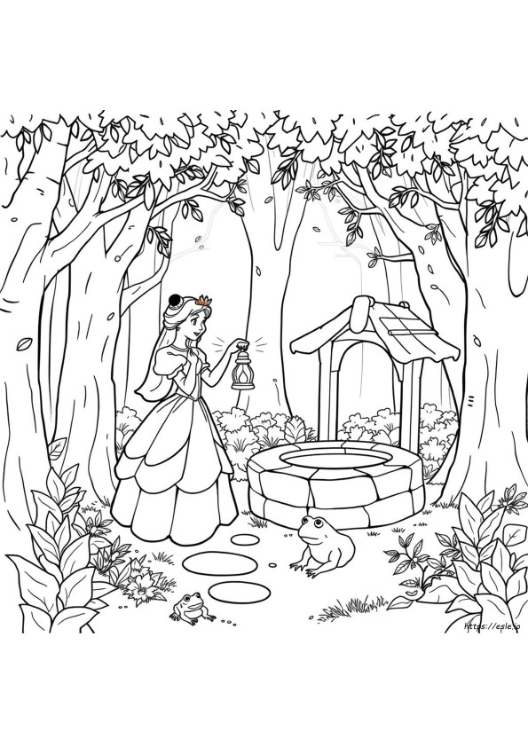 Fairytale Coloring Pages For Adults