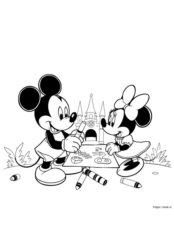 Crayola Disney Gambar Mewarnai