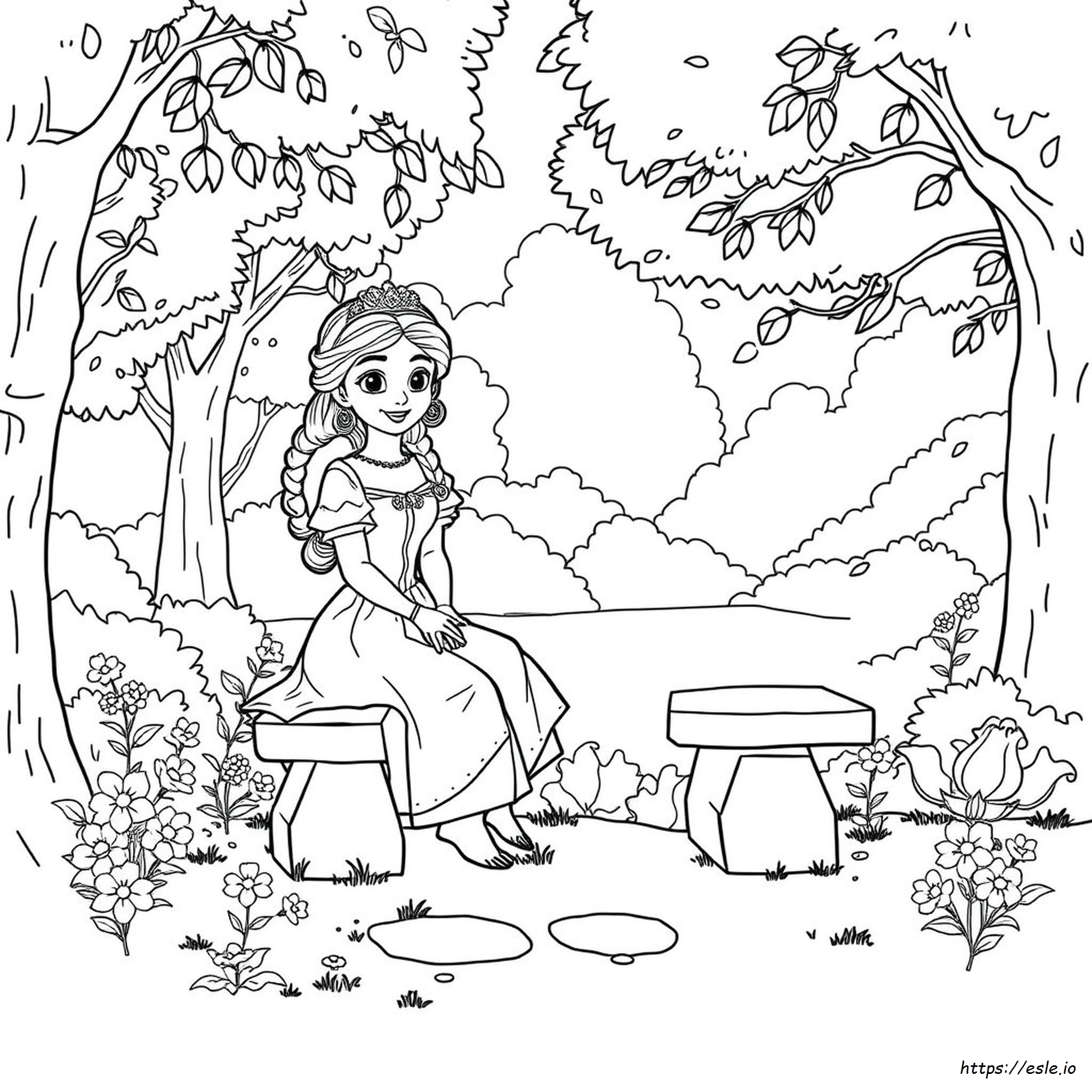 Princess Elena Coloring Pages To Print
