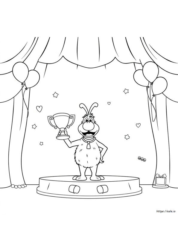 Gambar Mewarnai Ralph