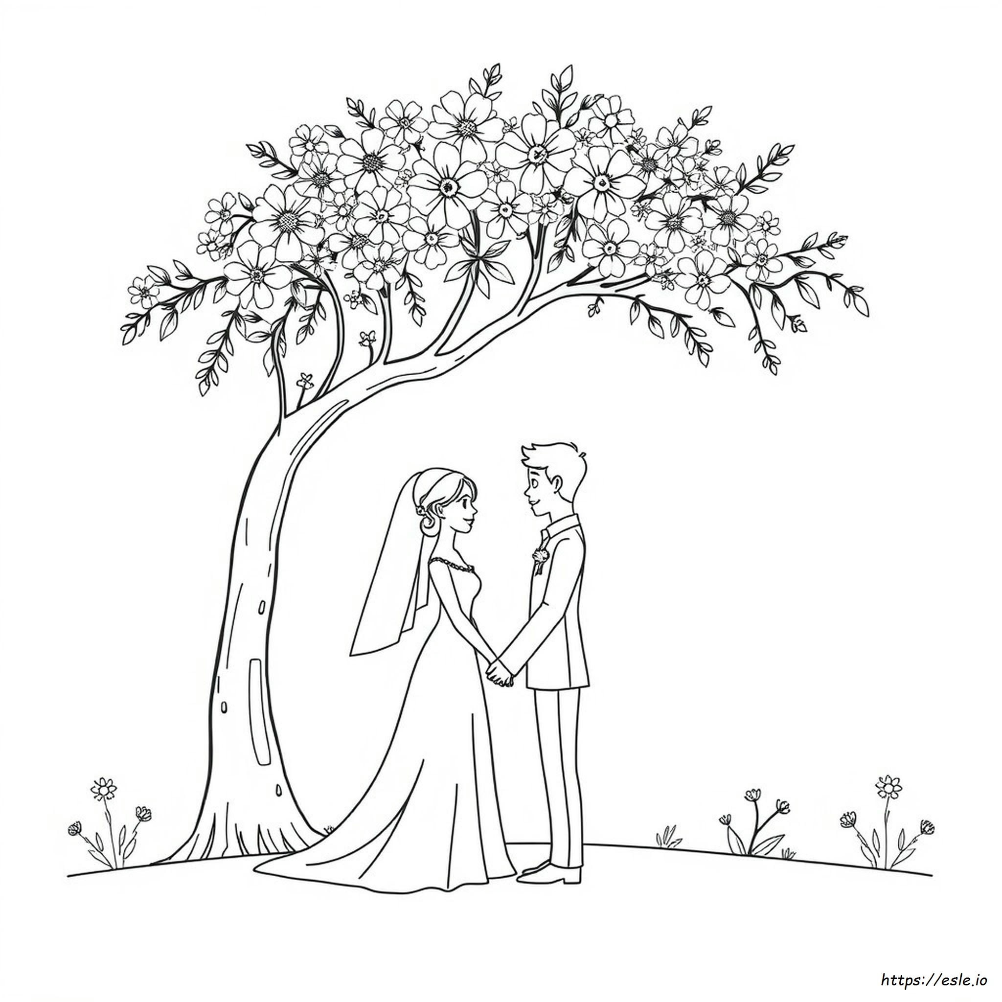 Coloring Pages For Wedding