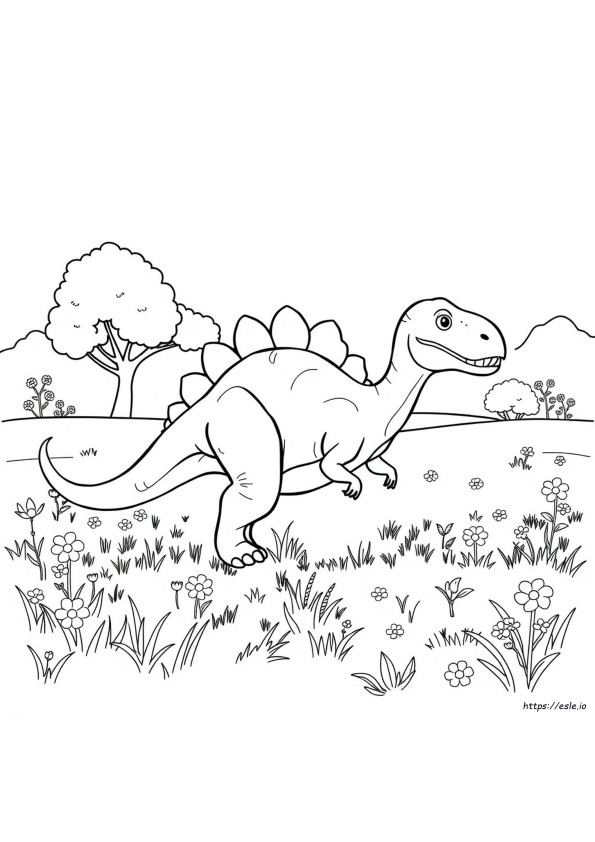 Xiaosaurus Para Colorear