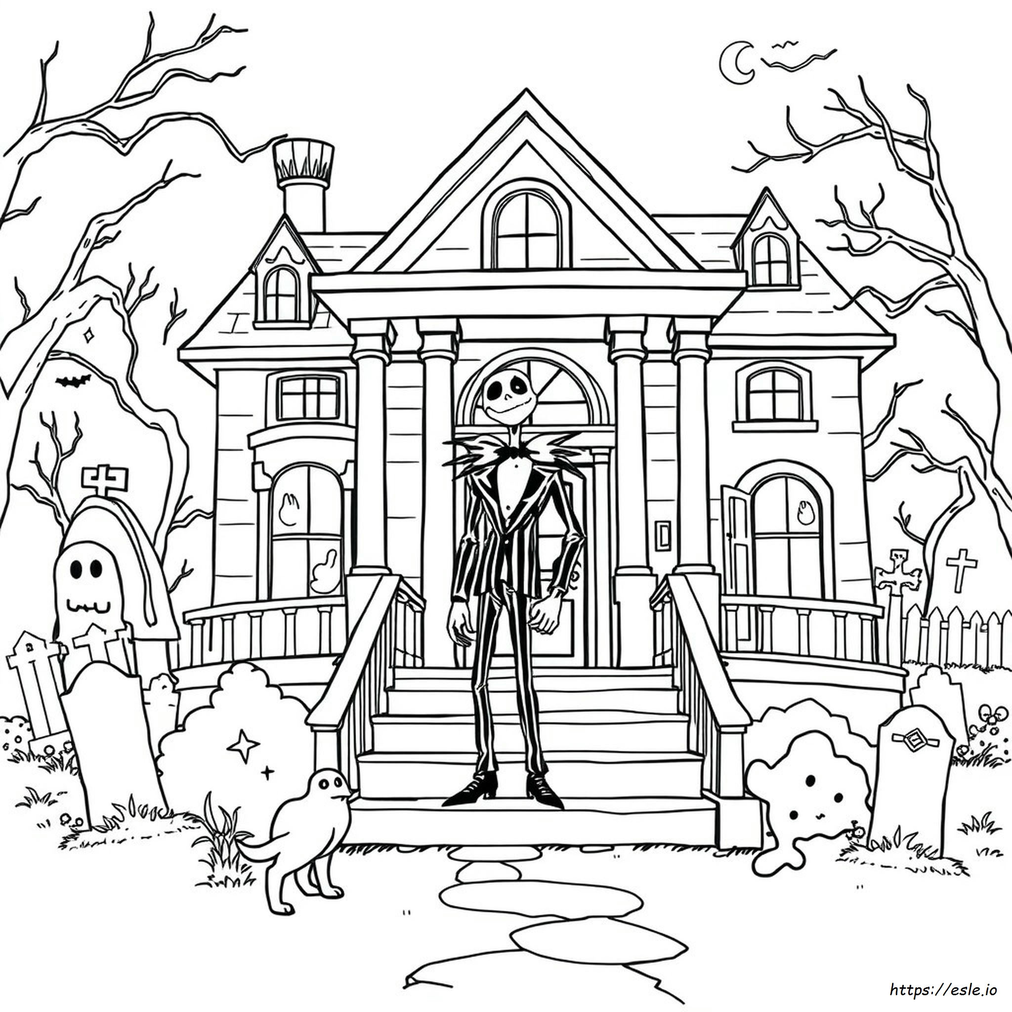 Beetlejuice Disegno Da Colorare