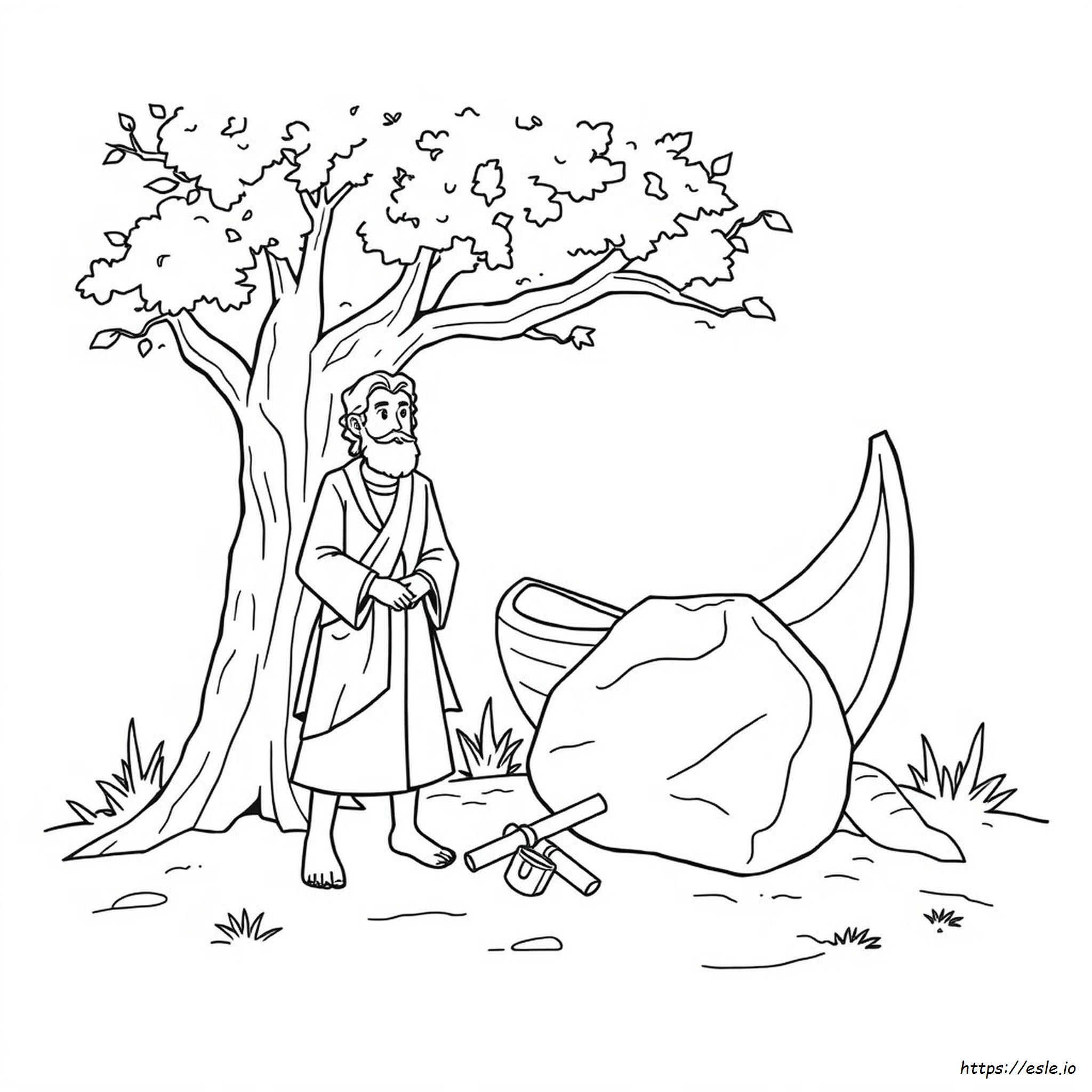 Nephi Para Colorear