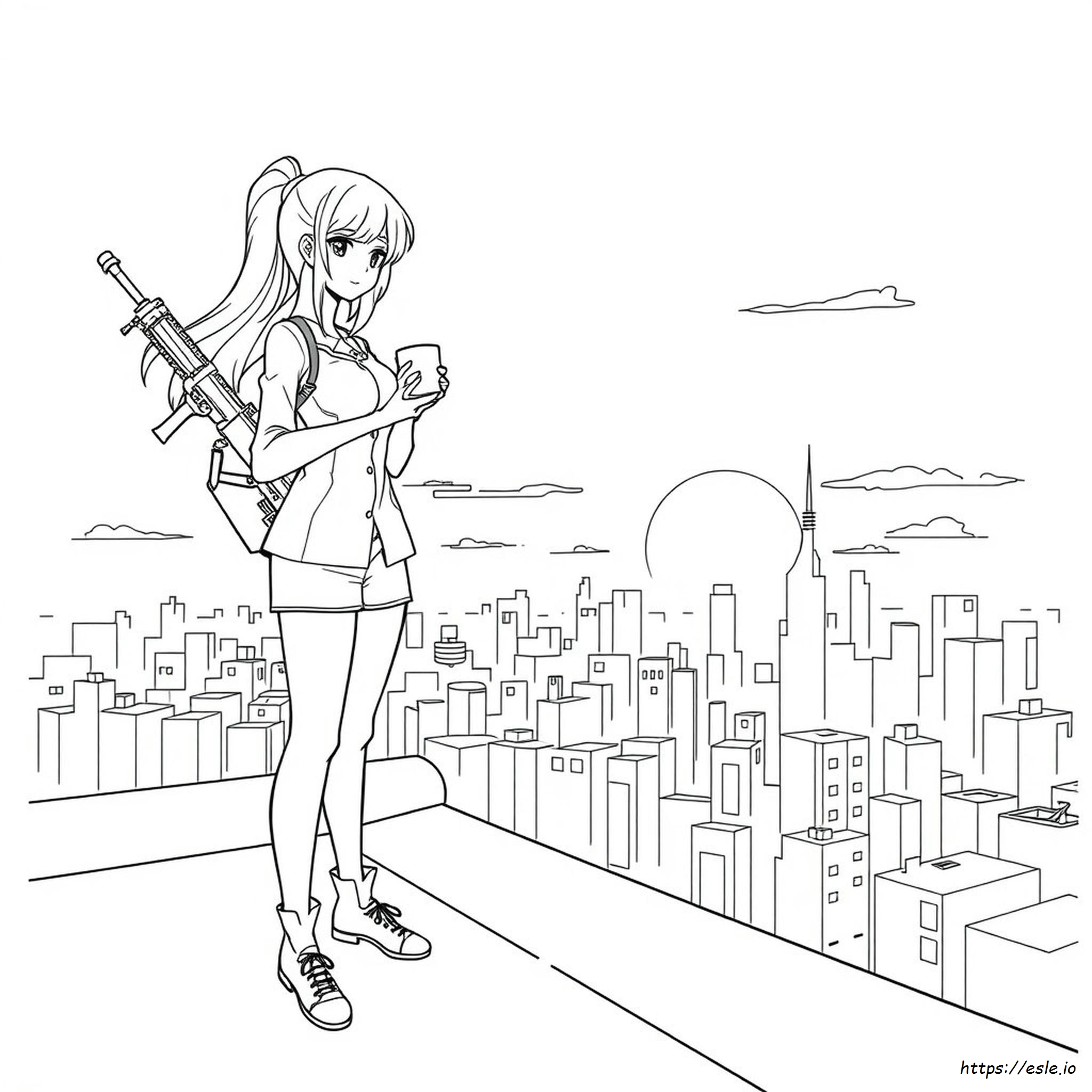Dibujo De Mitsuri Para Colorear