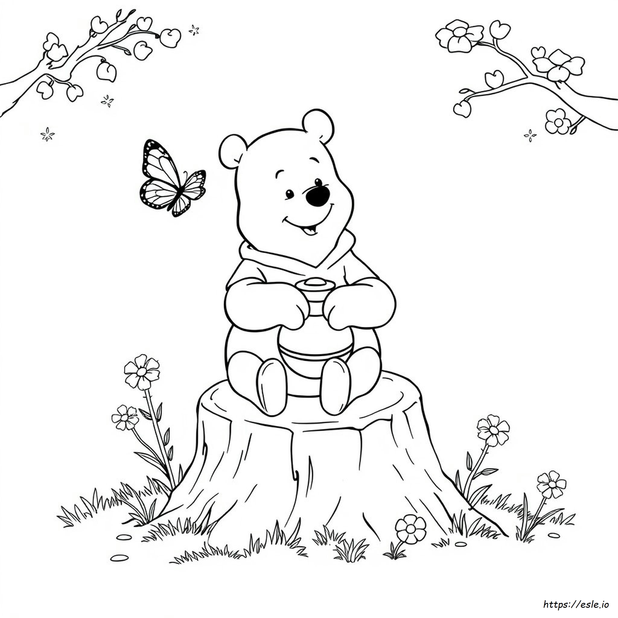 Einfache Winnie Puuh Ausmalbilder