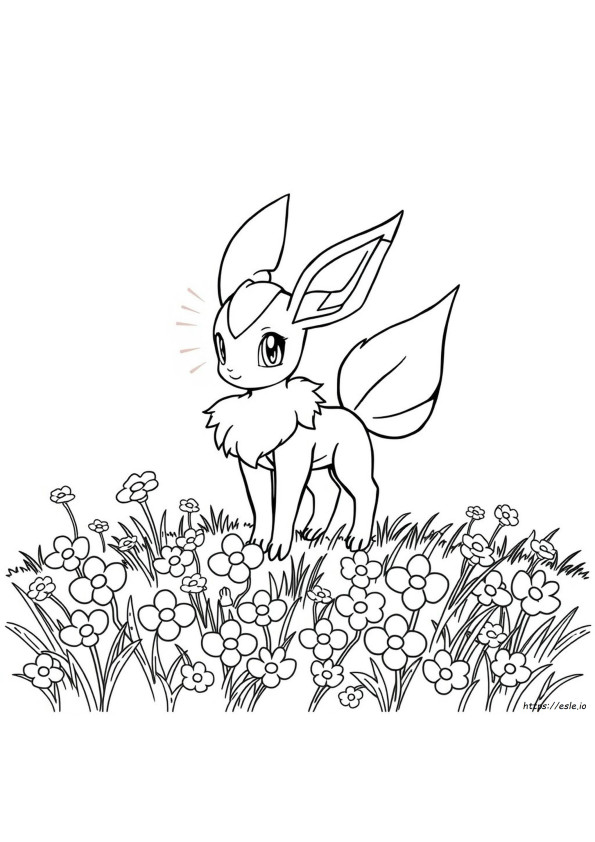 Mega Sylveon Halaman Mewarnai