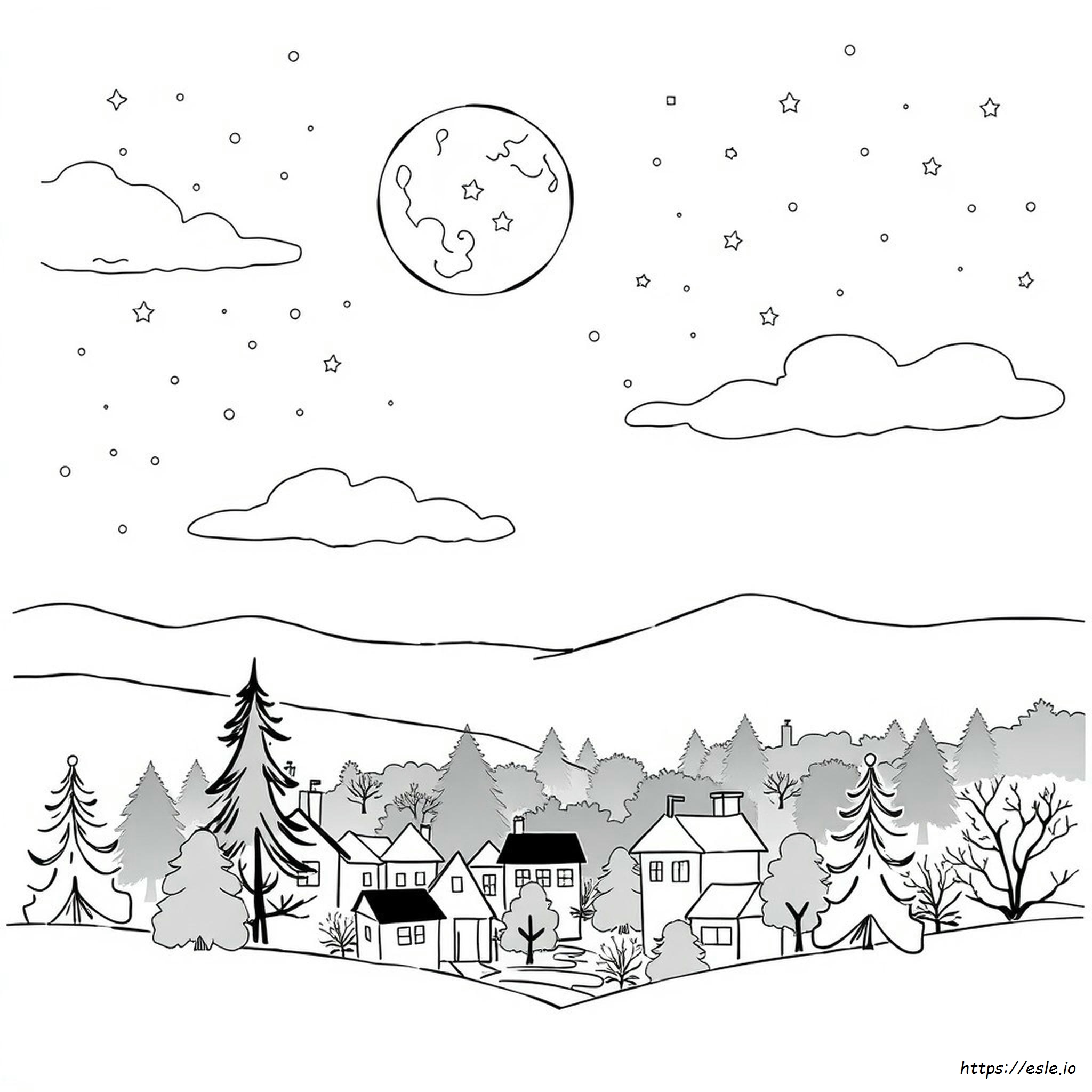 Coloriages De Nuit