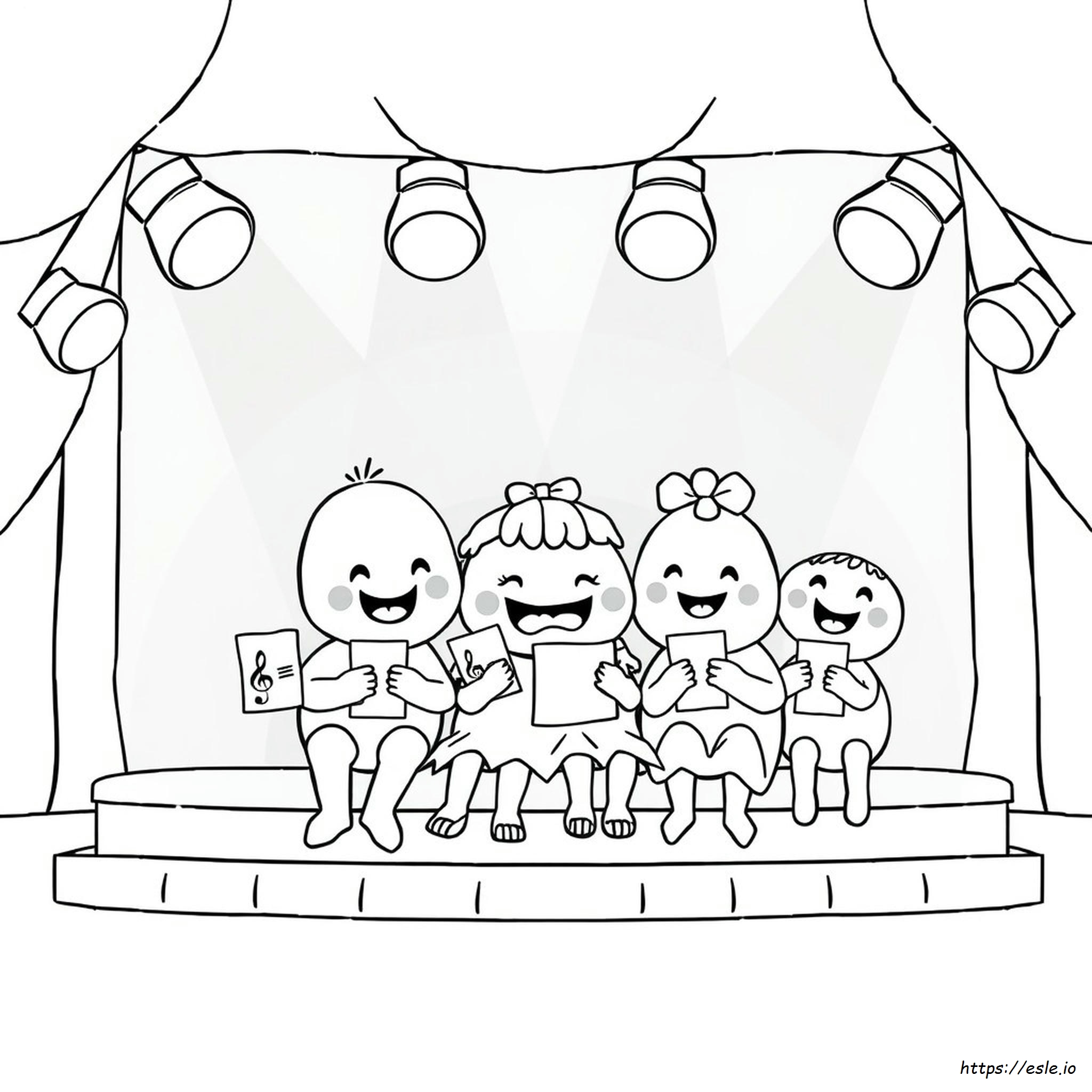 Cocomelon Familie Ausmalbilder