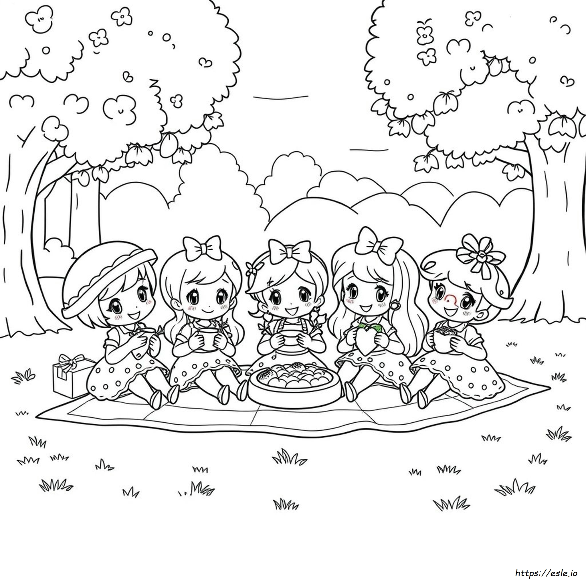 Disegni Da Colorare Di Fragolina Dolcecuore: Tutti I Personaggi