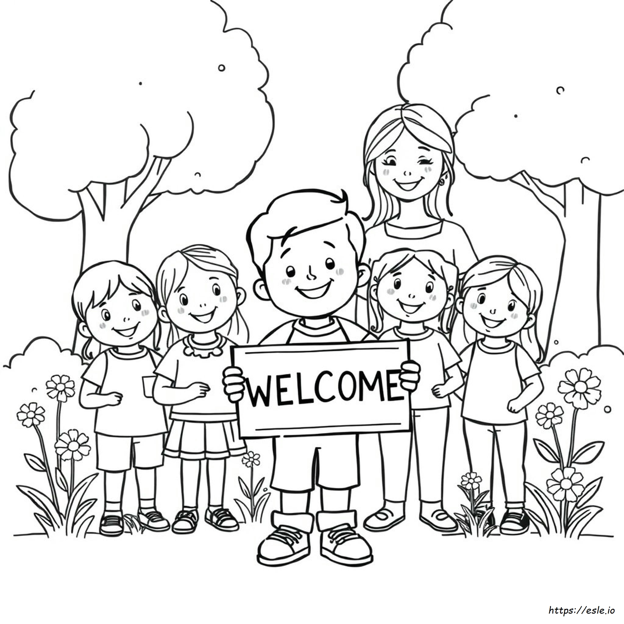 Disegni Da Colorare Gratuiti Da Stampare: Bentornati