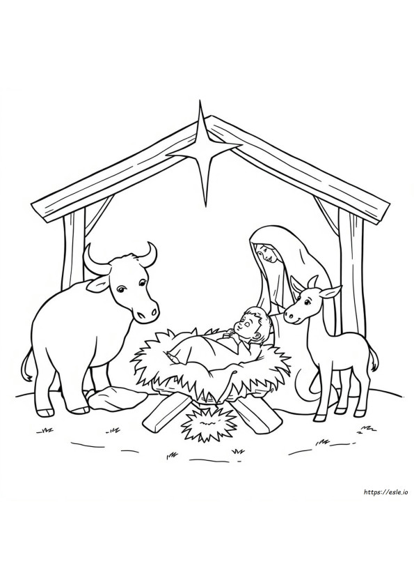 Mudah Mewarnai Gambar Bunda Maria Ibu Yesus