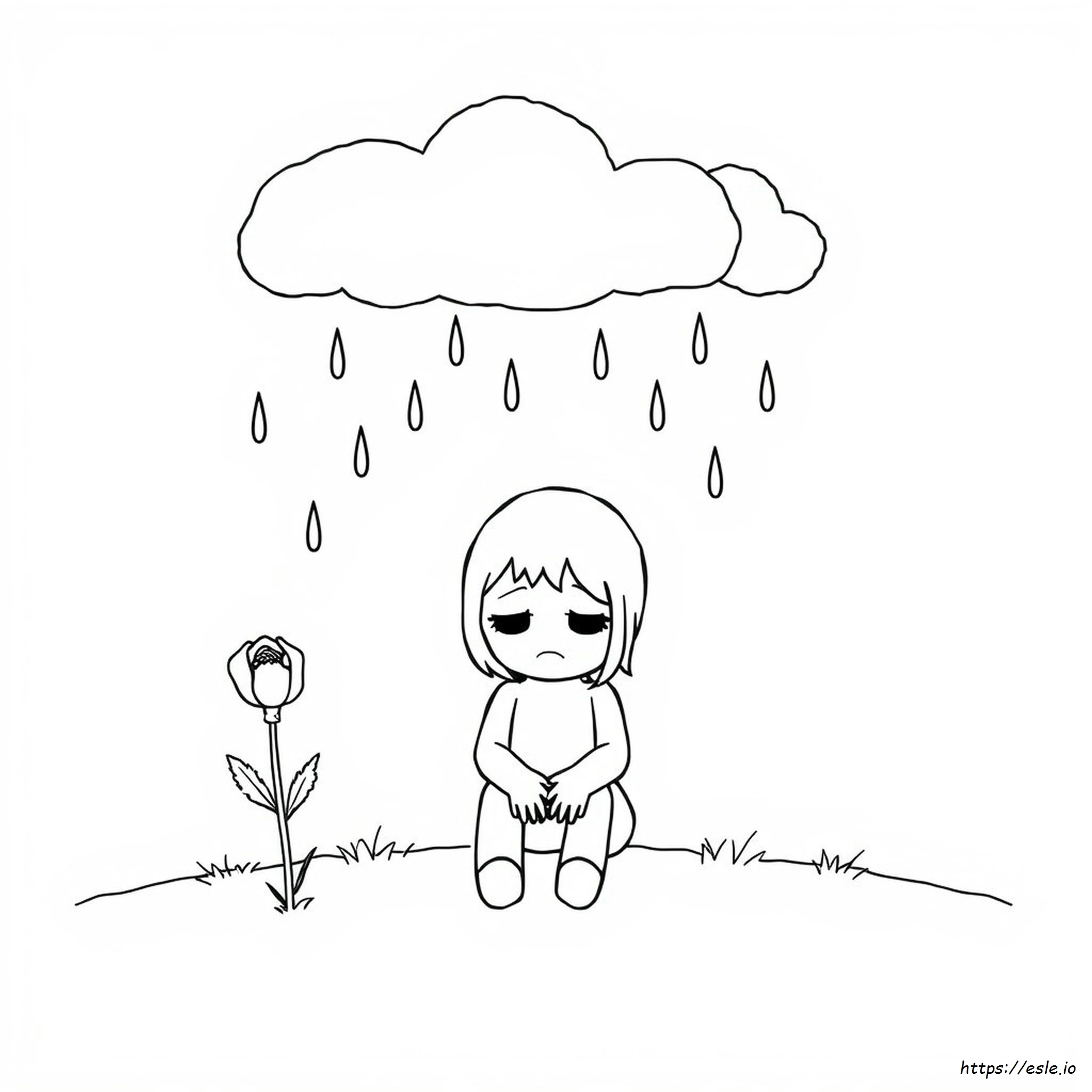 Disegni Tristi Da Colorare