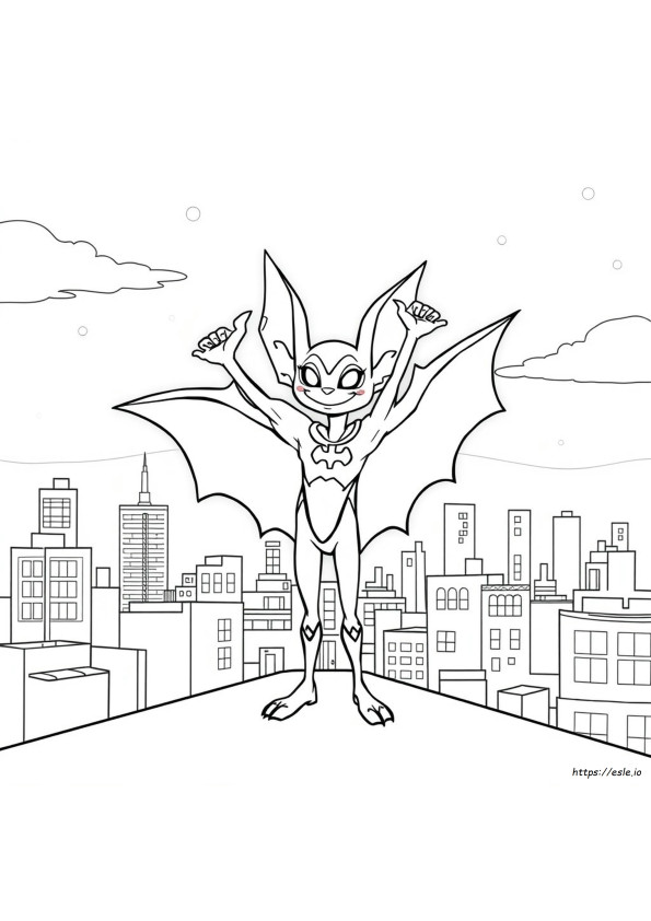 Rouge The Bat Gambar Mewarnai