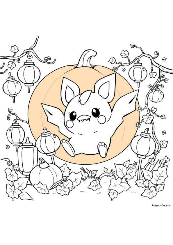 Pomkaboo Pokemon Gambar Mewarnai