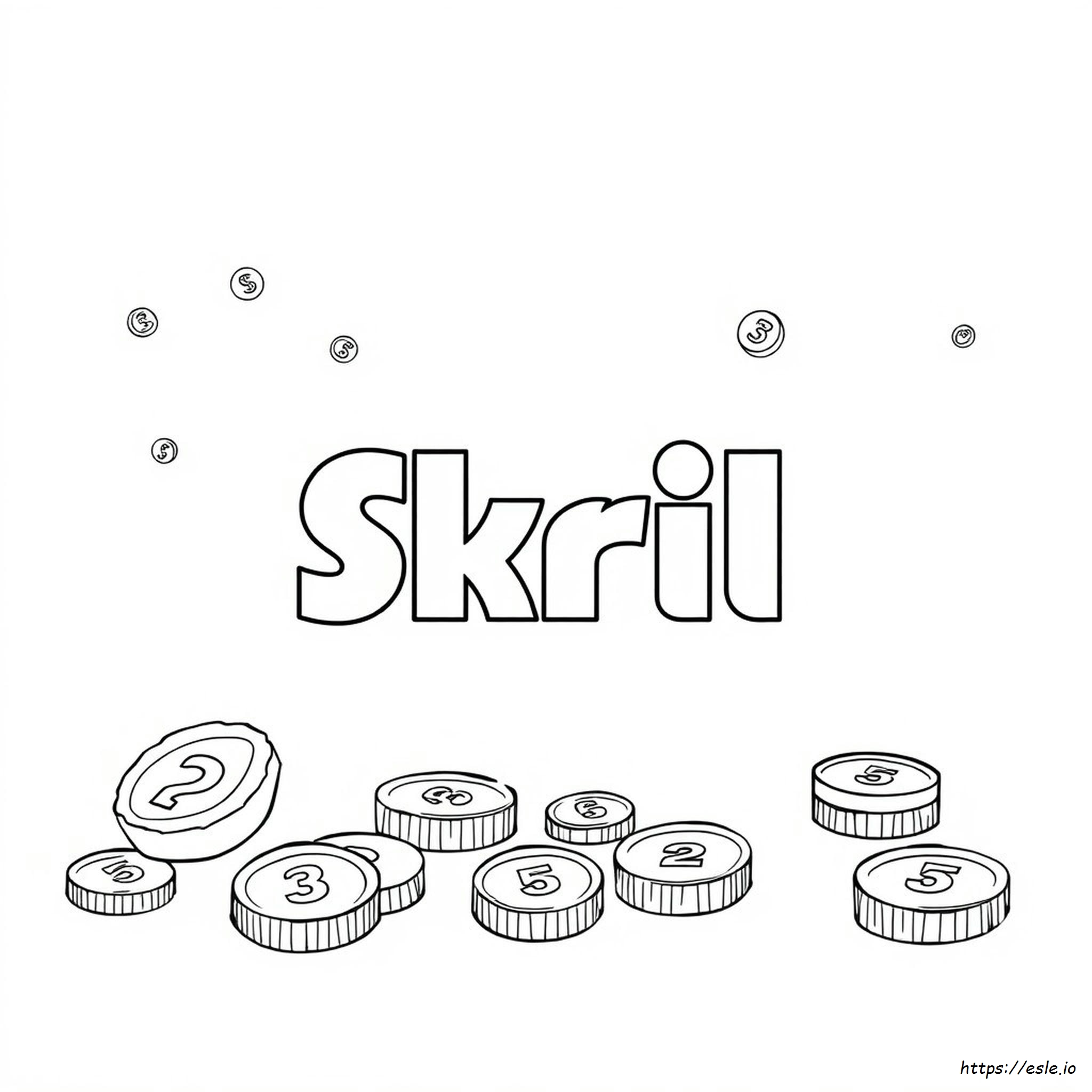 Skrill Da Colorare