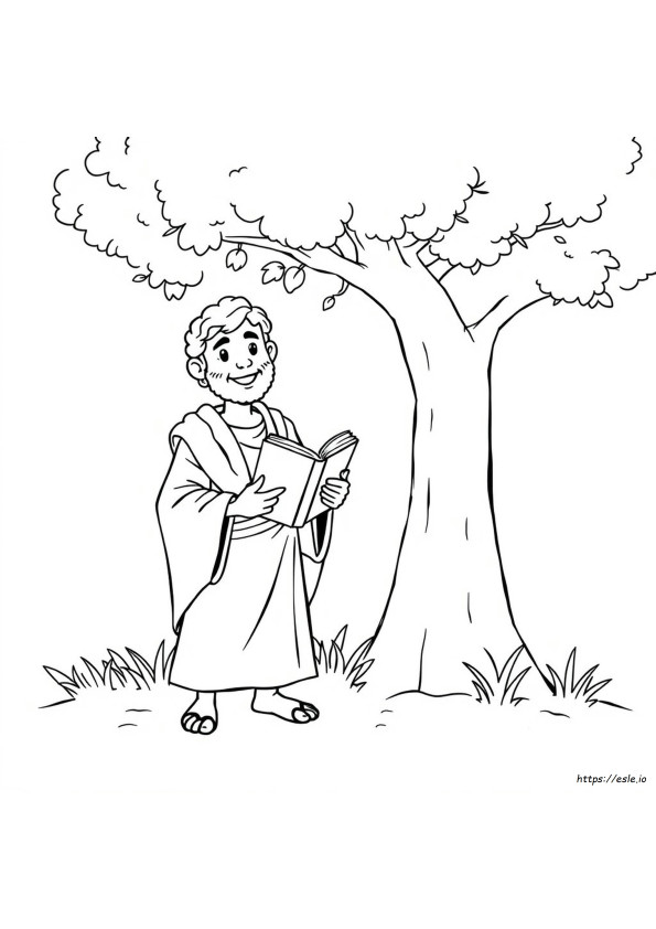 Gambar Mewarnai Yusuf