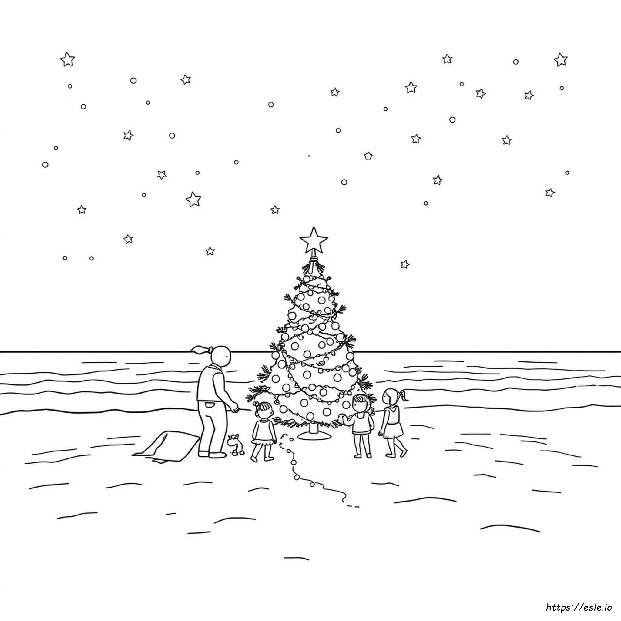 Páginas Para Colorear De Navidad Australiana