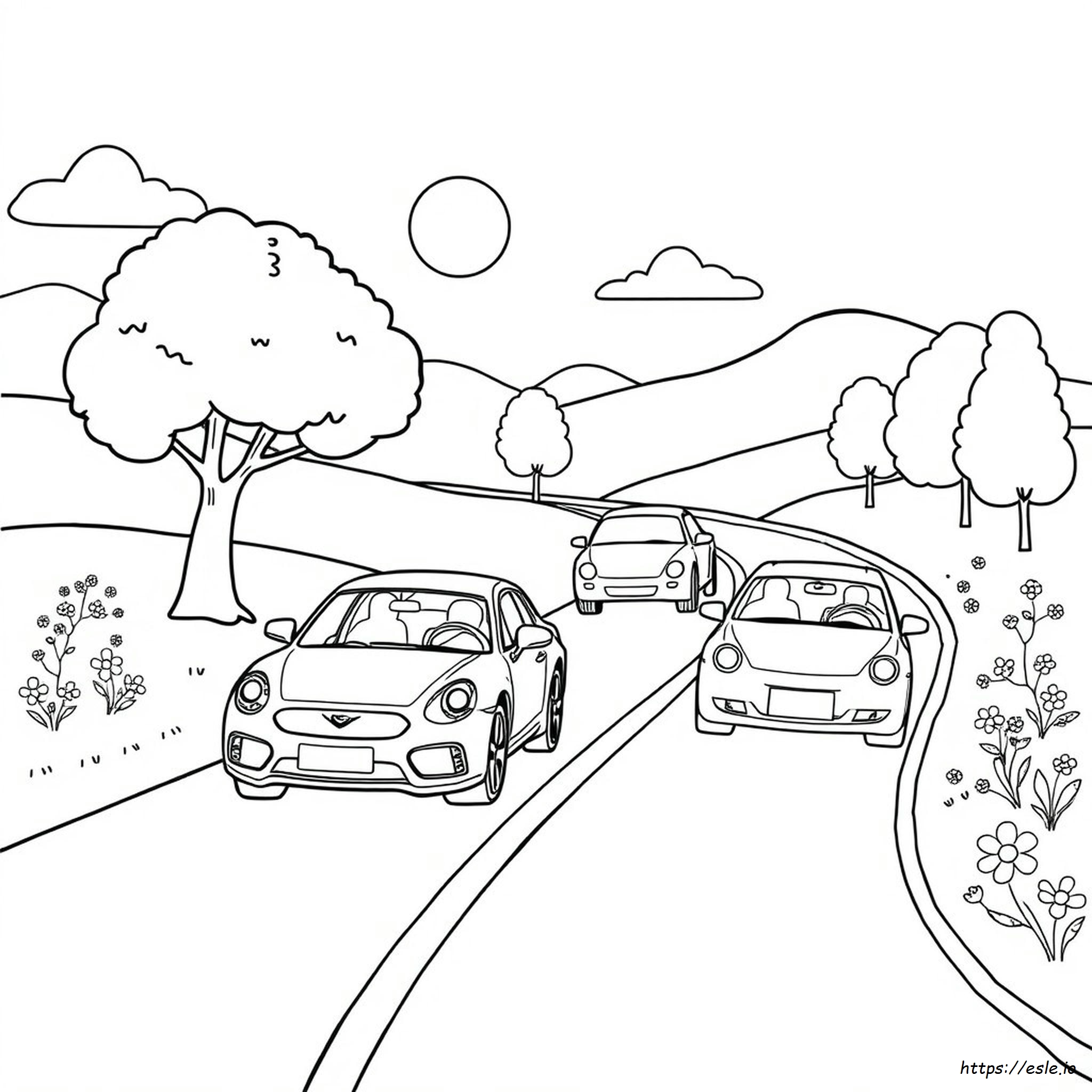 Coches Para Colorear Gratis