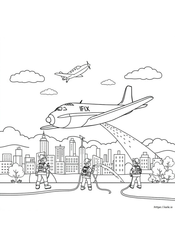 Planes Fire And Rescue Gambar Mewarnai