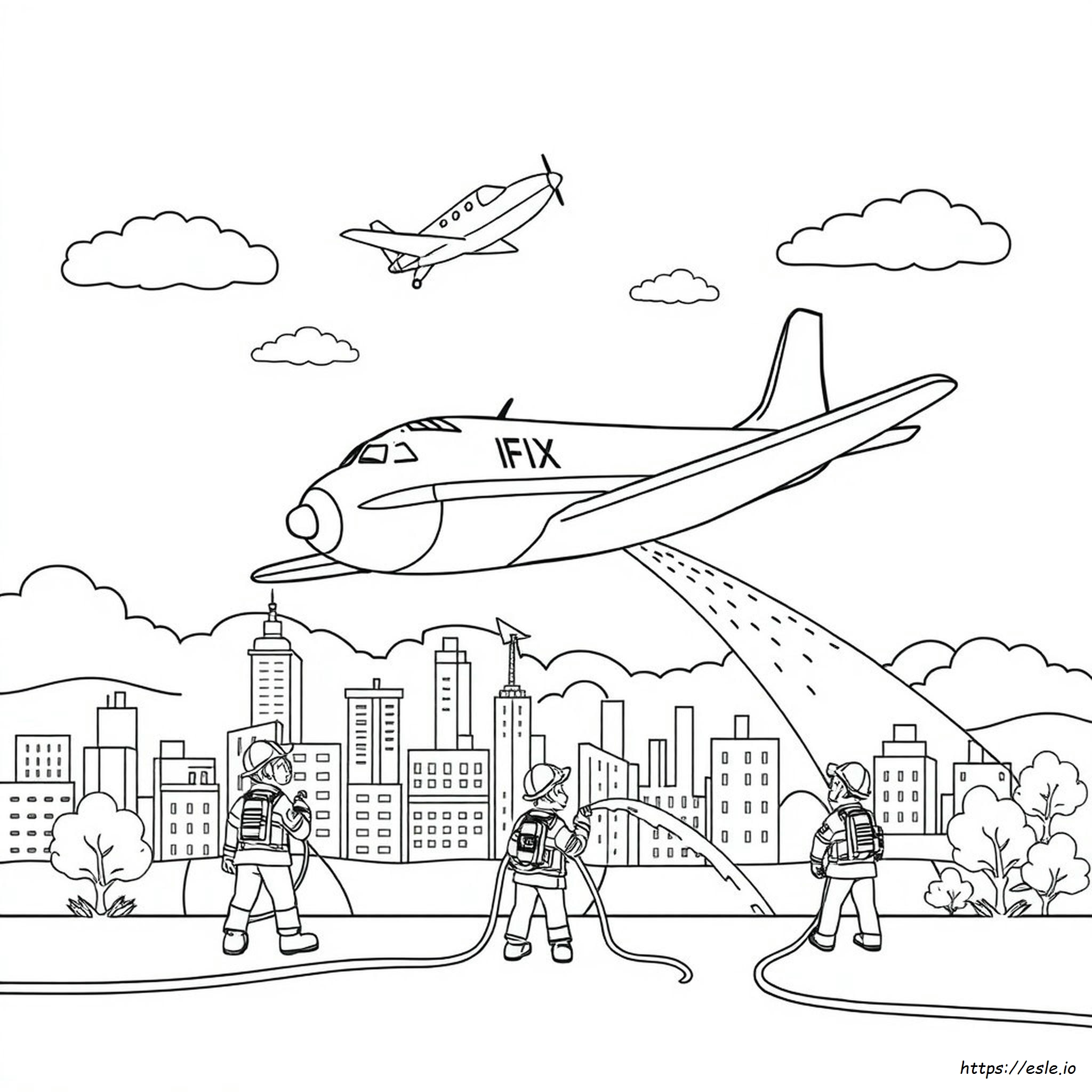 Planes: Equipo De Rescate - Dibujos Para Colorear