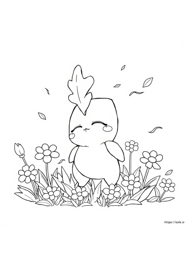 Gambar Mewarnai Oddish