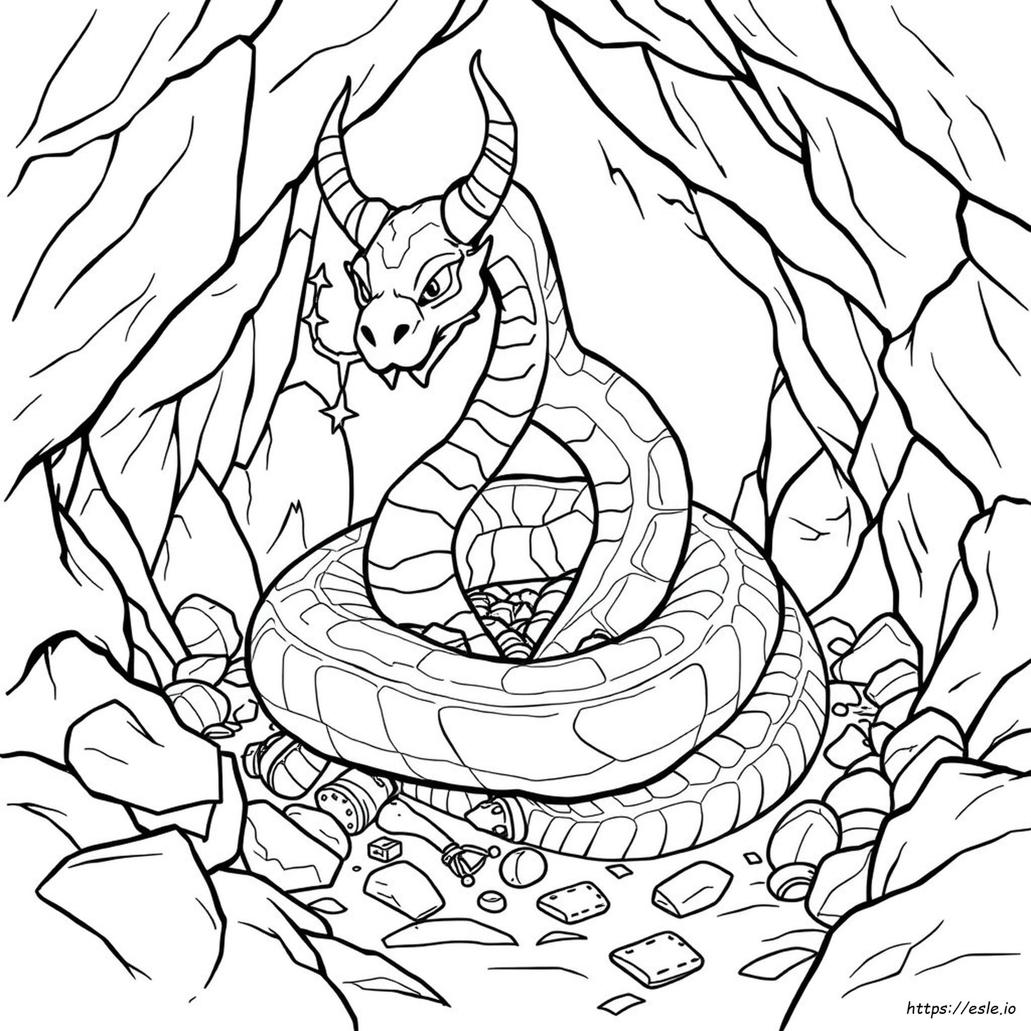 Drain Fafnir Para Colorear