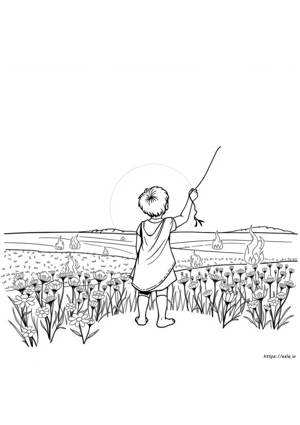 Gambar Mewarnai Makar Sankranti