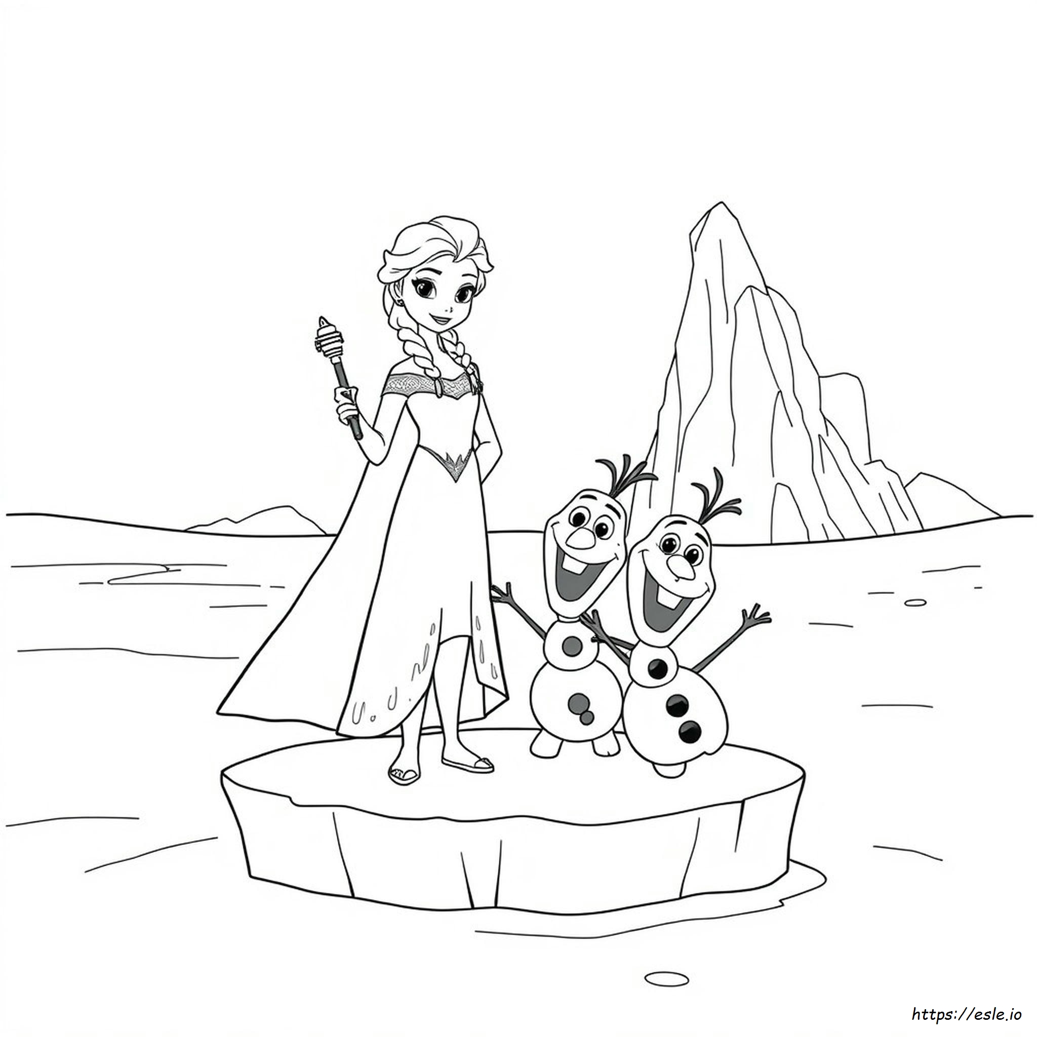 Dibujos Para Colorear De Frozen 2 De Crayola