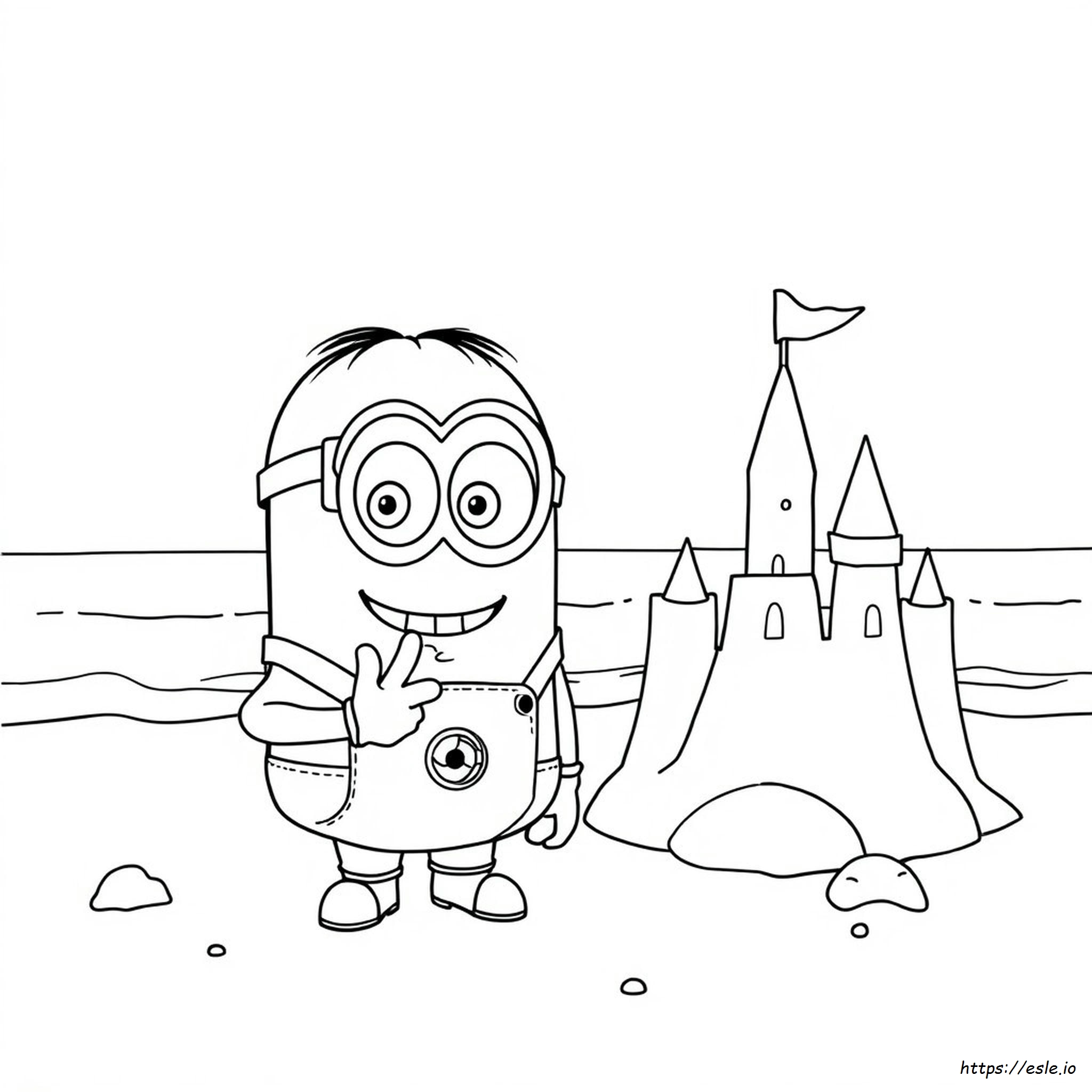Páginas Para Colorear De Stuart El Minion Para Imprimir
