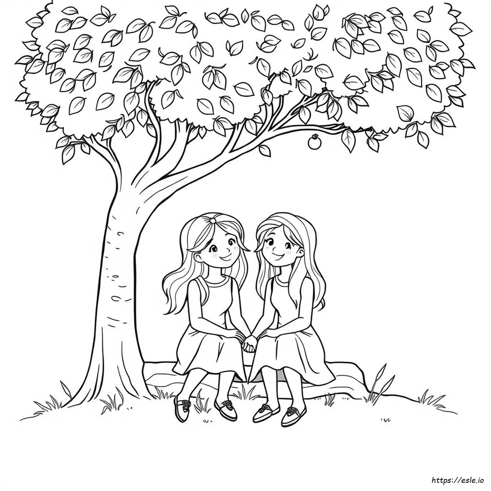 Bff Friendship Cute Coloring Pages
