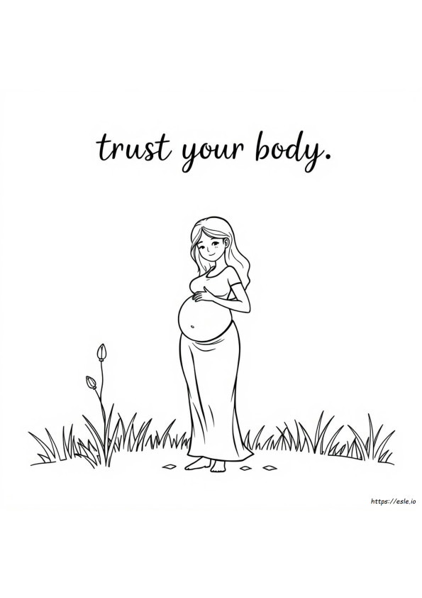Coloriages Gratuits D'affirmations De Naissance À Imprimer