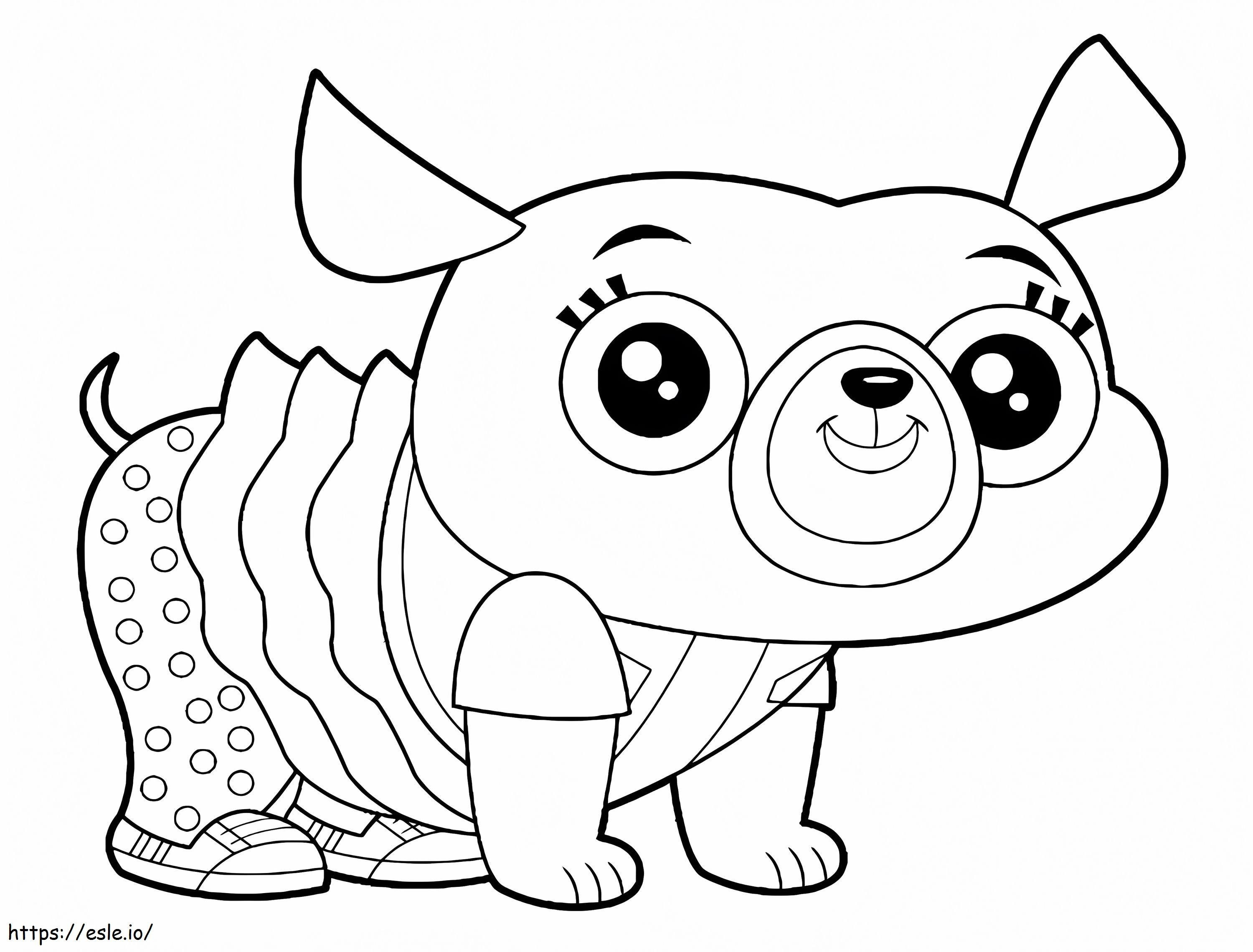 Cute Chip coloring page