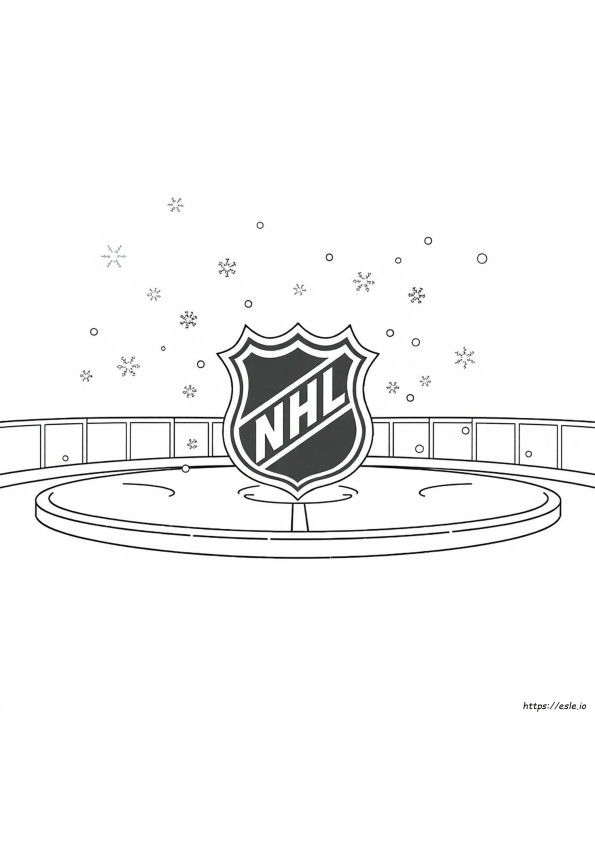 Logo Nhl Gambar Mewarnai