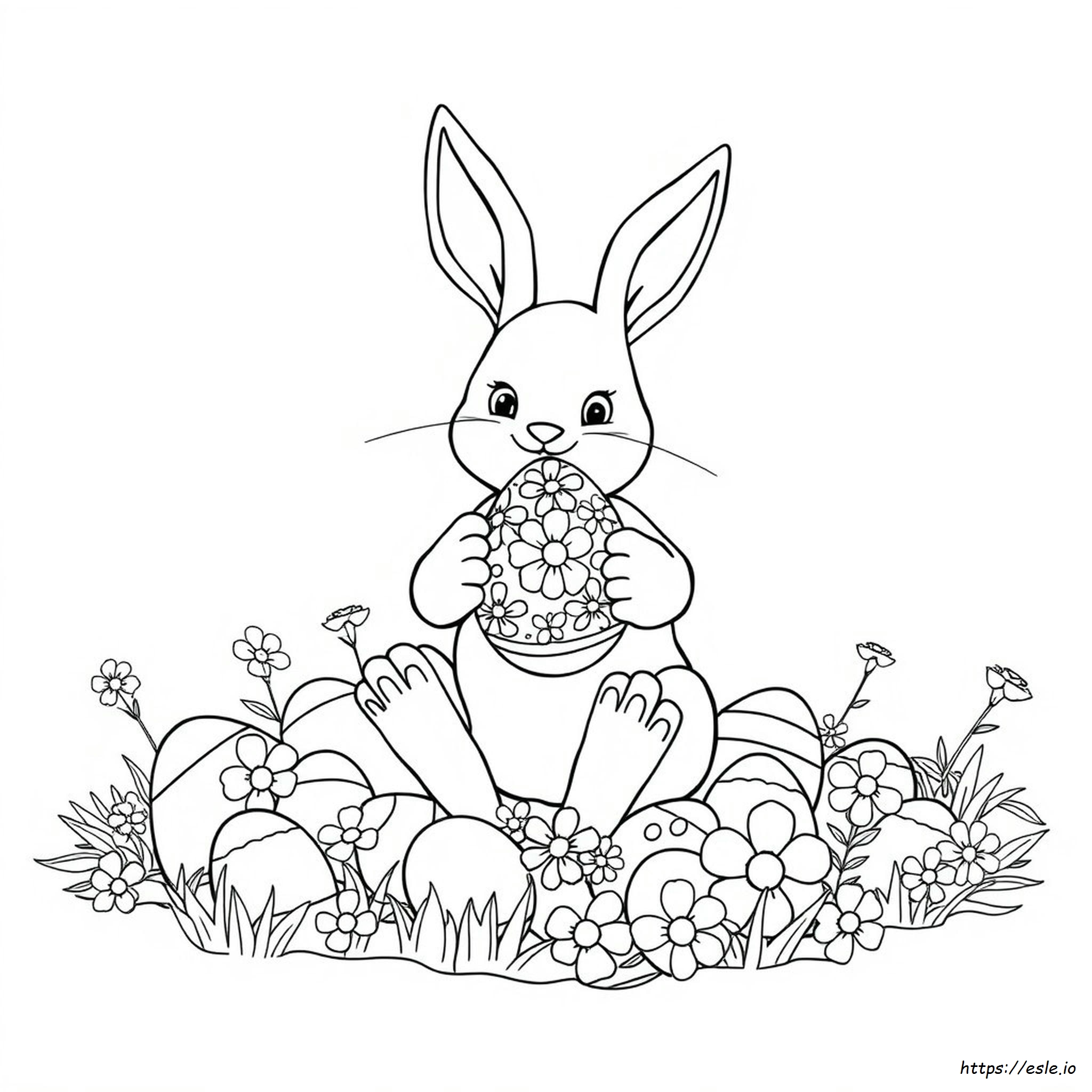 Pagina De Pascua Para Colorear En Español