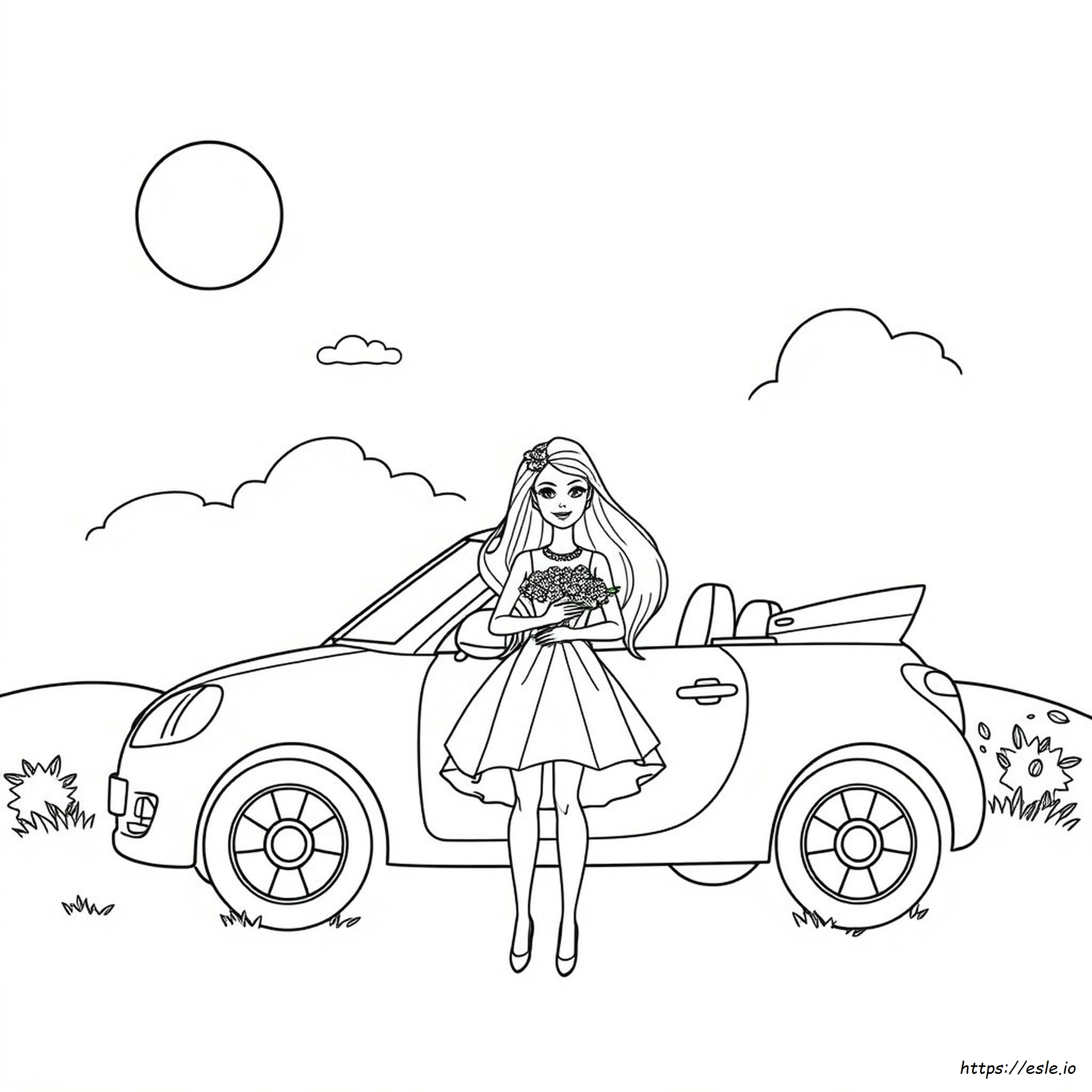 Colouring Pages For Barbie