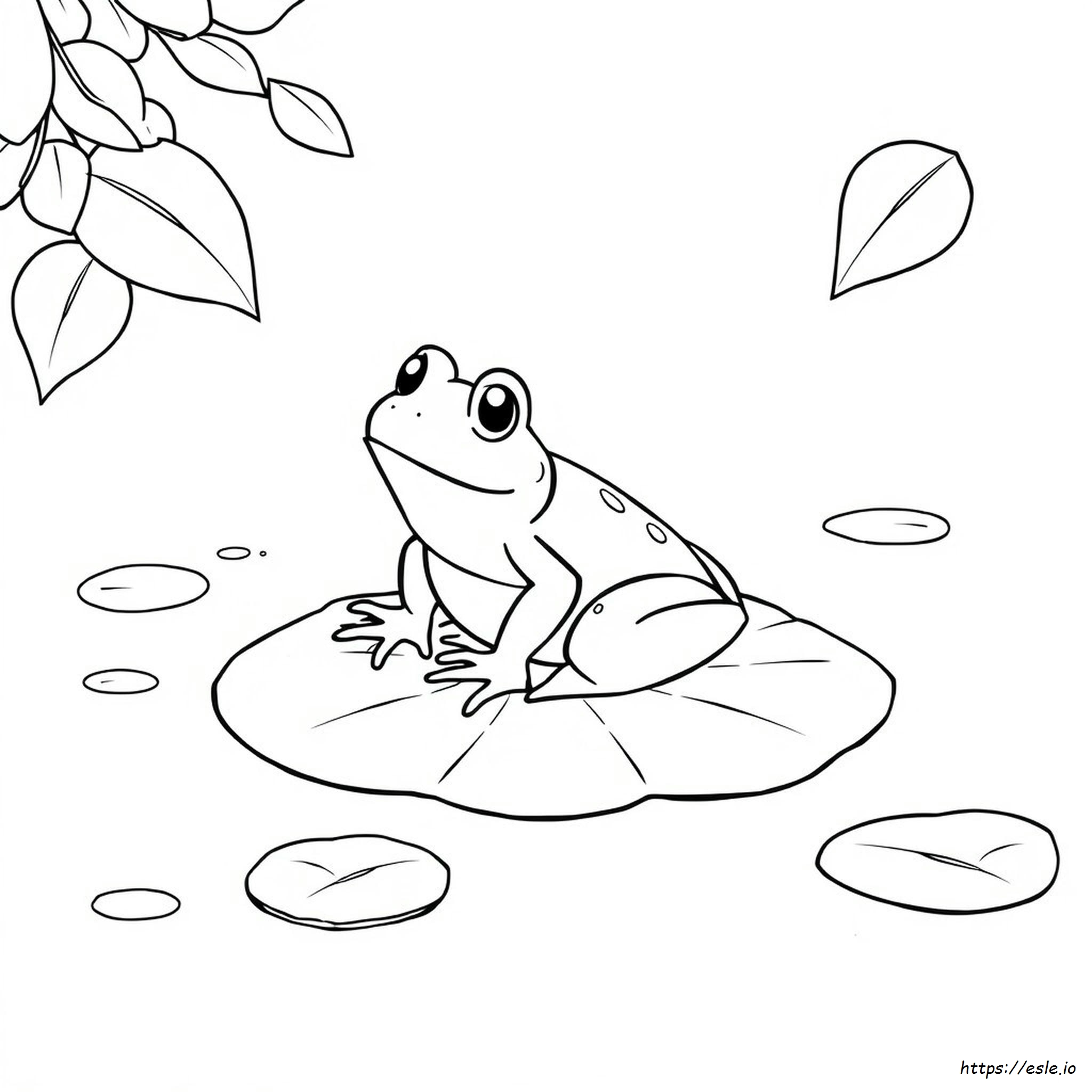 Free Printable Frog Coloring Pages For Adults