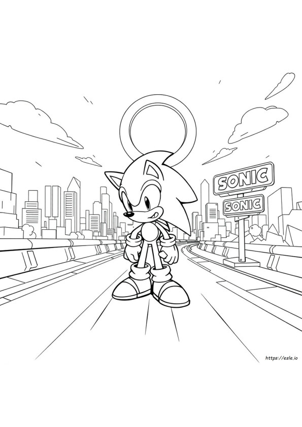 Sonic The Hedgehog 2 Printable Coloring Pages