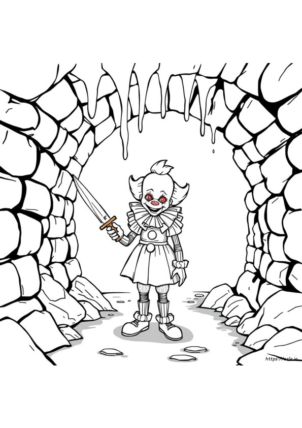 Kolorowanki Pennywise